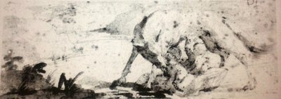 Romulus and Remus Nursed by She-Wolf by Ludovico Carracci